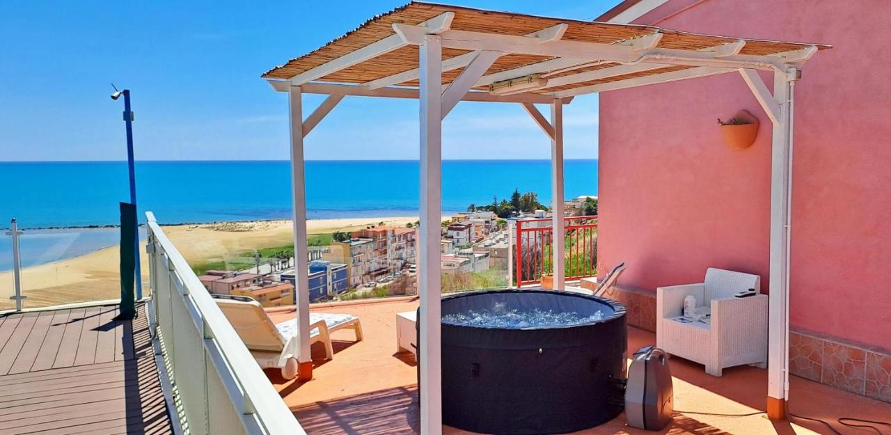 La terrazza sul mare Villa Porto Empedocle Esterno foto