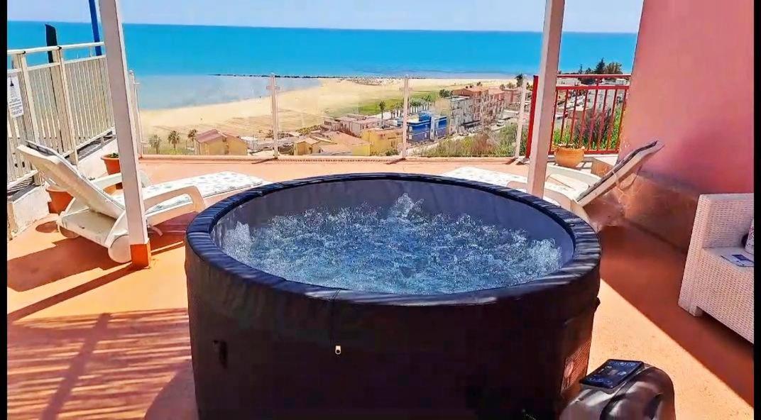 La terrazza sul mare Villa Porto Empedocle Esterno foto